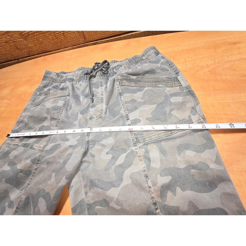 Maurices Womens Camo Print Jogger Pants Gray Green Stretch XL Reg 3517513 - Picture 8 of 8